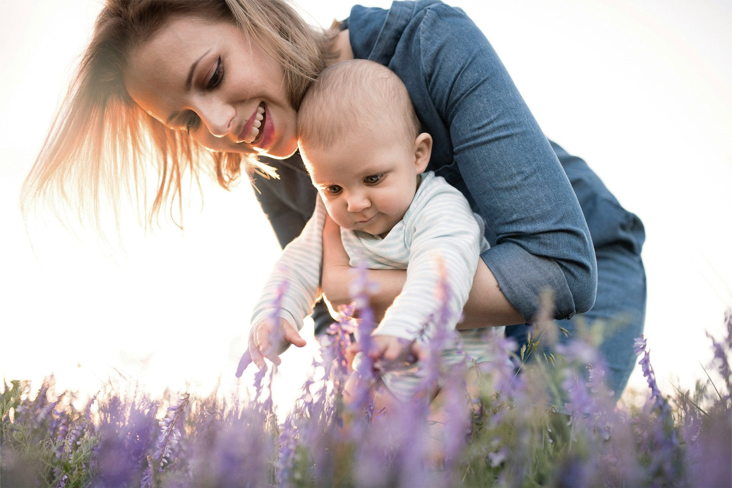 Premier printemps avec bébé : sorties et découvertes sensorielles